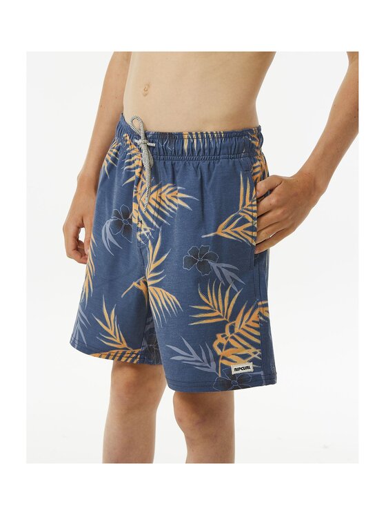 Rip Curl Rip Curl Szorty kąpielowe Surf Revival Floral Volley-Boy Granatowy