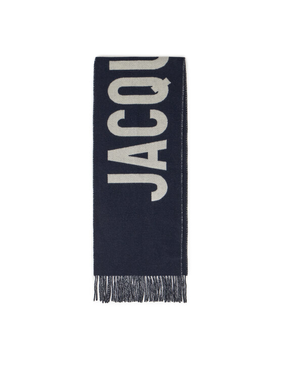 JACQUEMUS JACQUEMUS Szalik 22H226AC435 Granatowy