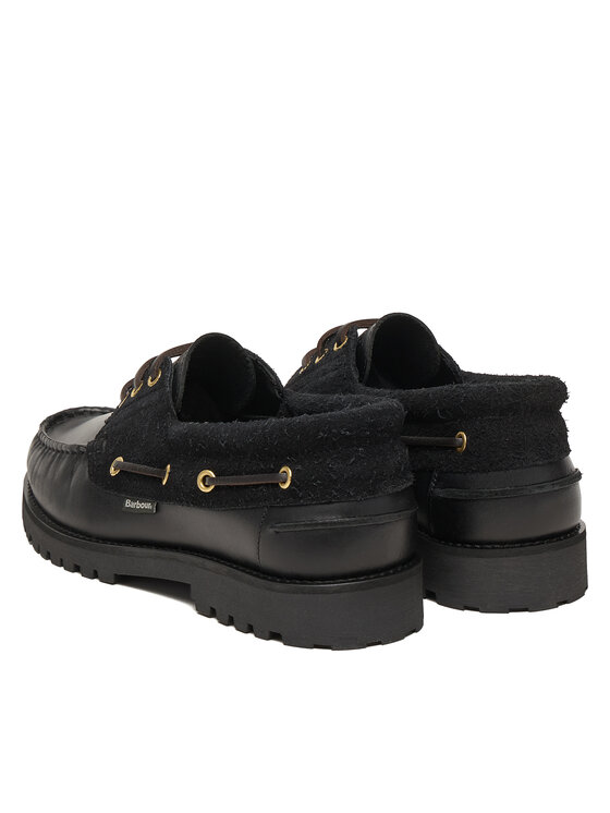 Barbour Barbour Mocasini Deck Boat MFO0795BK51 Negru