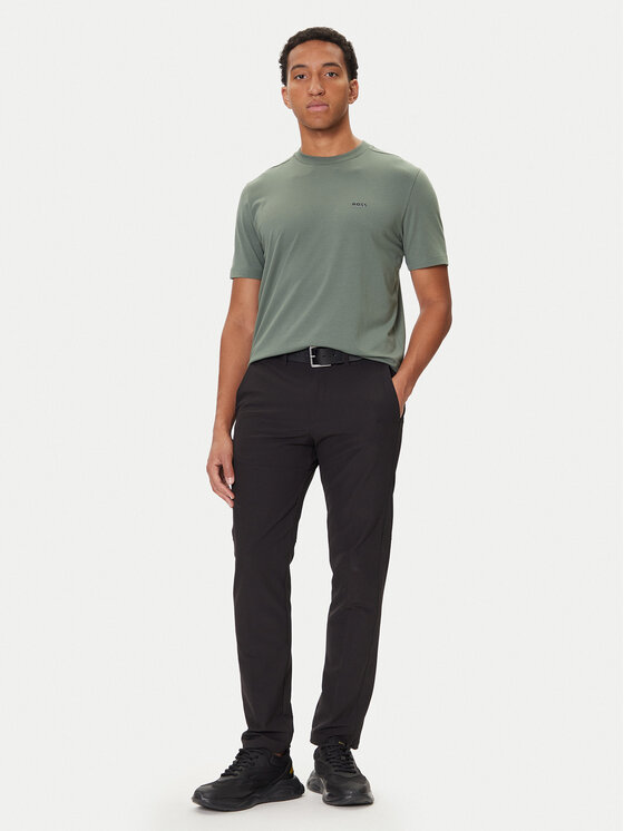 BOSS BOSS Футболка 50506373 Зелений Regular Fit