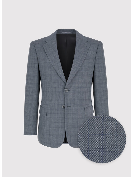 Pako Lorente Pako Lorente Marynarka P26WF-3G-003 Szary Slim Fit
