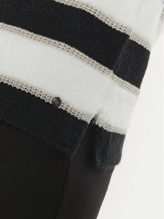 Olsen Olsen Sweter 11004501 Czarny Regular Fit