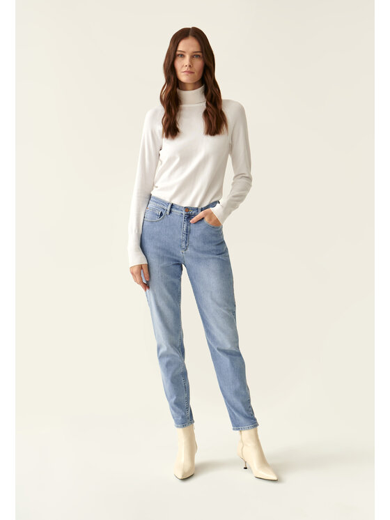 TATUUM TATUUM Jeansy ROMIKI 1 Niebieski Skinny Fit