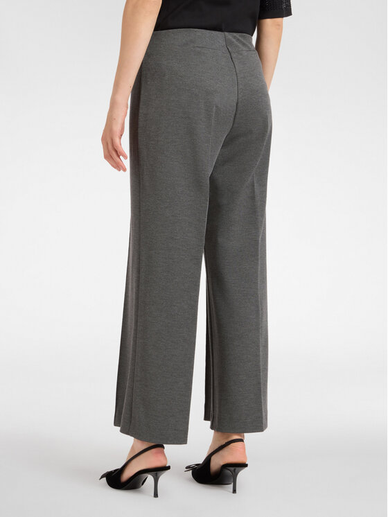 Elena Mirò Elena Mirò Pantaloni di tessuto P819Z000134N023 Grigio Cropp Fit