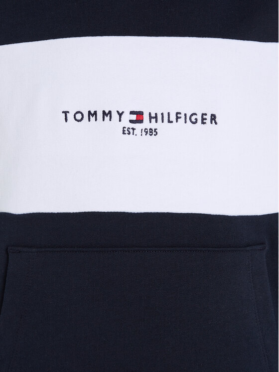 Tommy Hilfiger Tommy Hilfiger Jopa Essential Colorblock KB0KB08385 S Mornarsko modra Regular Fit