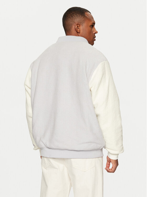 Champion Champion Яке бомбър 220358 Сив Regular Fit