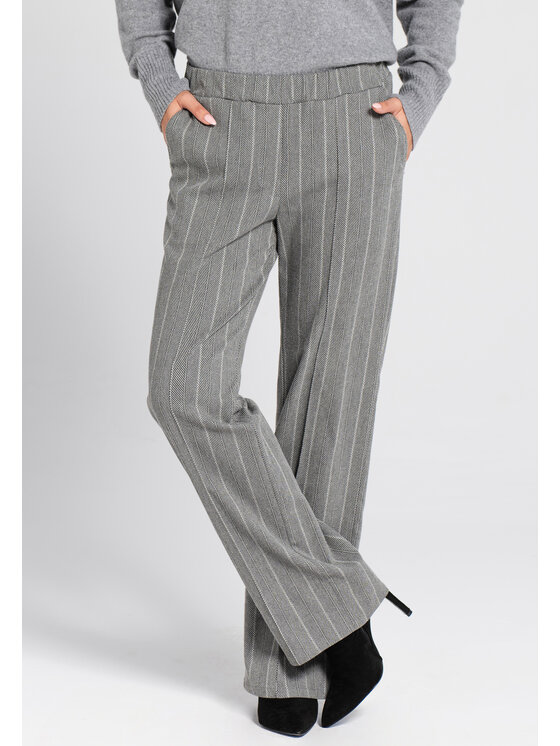 Look Made With Love Look Made With Love Spodnie materiałowe Myke Look 260 grey Szary Classic Fit