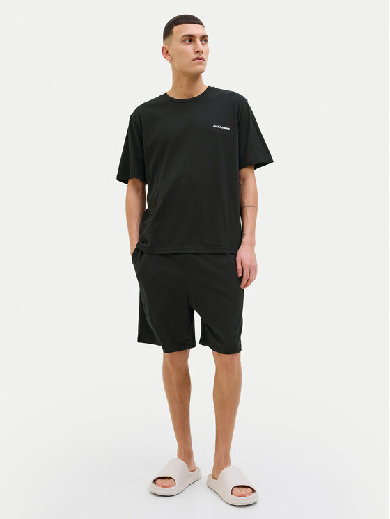 Jack&Jones Jack&Jones Pijama Everest 12273635 Negru Standard Fit