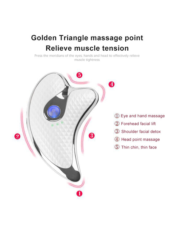 Erthskin London Erthskin London Mikroprądowy Masażer Gua Sha Maska LED