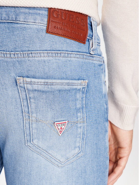 Guess Guess Traperice M2YAN1 D4Q43 Plava Skinny Fit