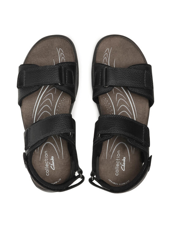 Sandali Da Pescatore Clarks Uomo Pelle Suola EVA Chiusura In Velcro - Main Image