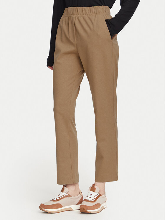 Weekend Max Mara Pantaloni din material Elfo 2625786011 Maro Regular Fit