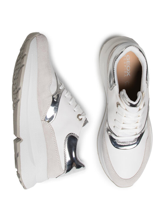 Geox Geox Sneakers D Backsie C D02FLC 085BN C0007 Weiß