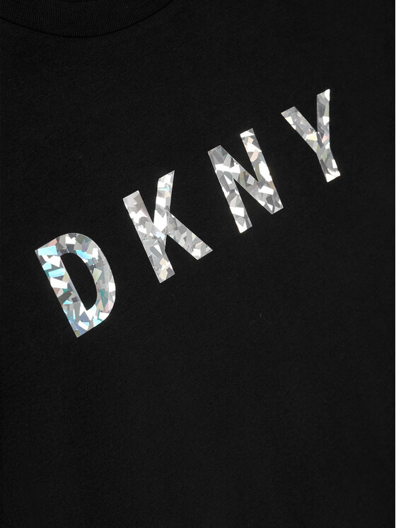 DKNY DKNY Chemisier D35Q78 D Noir Regular Fit