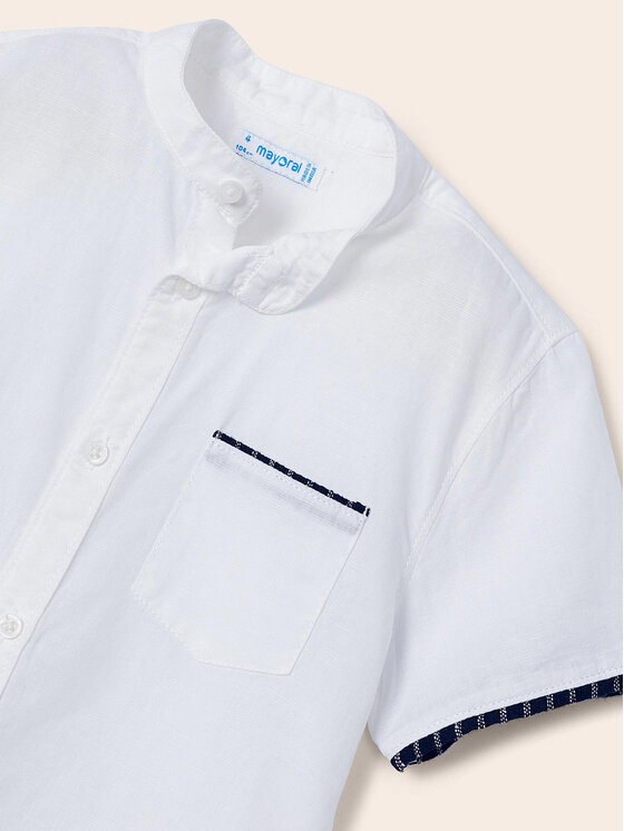 Mayoral Mayoral Completo camicia e pantaloncini 3240 Multicolore Regular Fit
