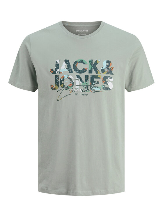 Jack & Jones Jack & Jones 4 t-kreklu kompleksts Geplas 12288304 Daudzkrāsains Regular Fit