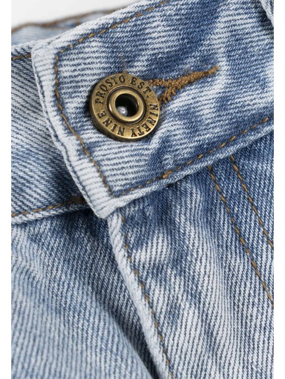 PROSTO. PROSTO. Jeansy Shield Niebieski Loose Fit