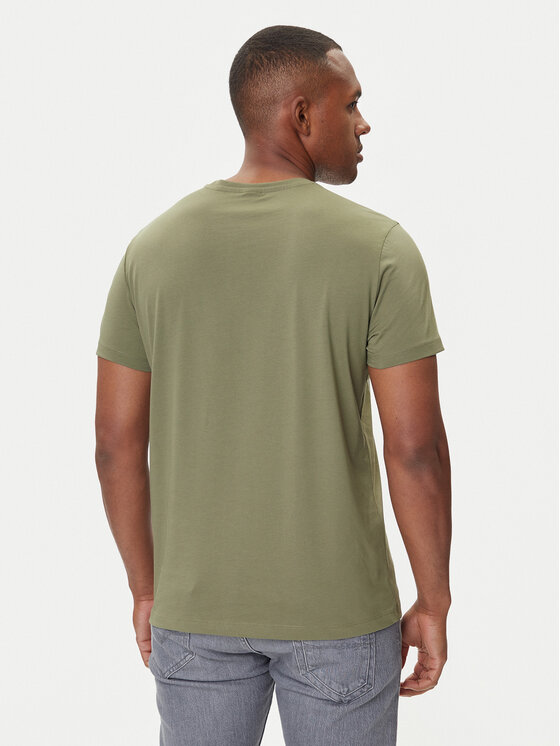 BOSS BOSS Marškinėliai T-Shirtrn 365 50531401 Žalia Regular Fit