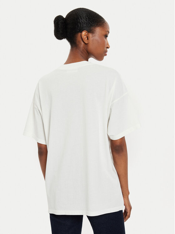 ViCOLO ViCOLO Tričko RB0851 Écru Regular Fit