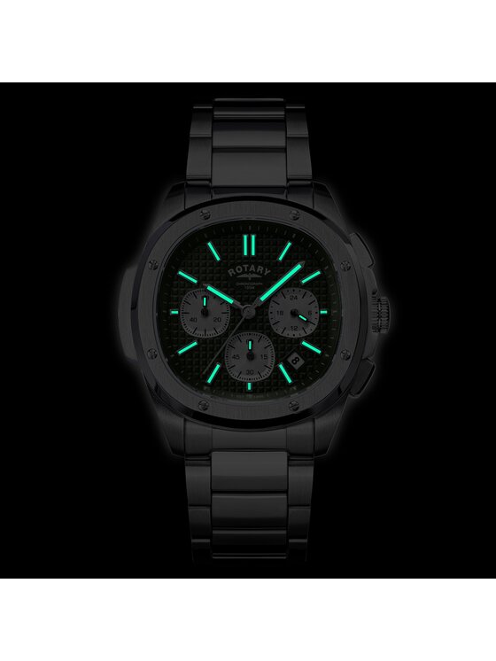 Rotary Rotary Hodinky RGB10029/24 Strieborná