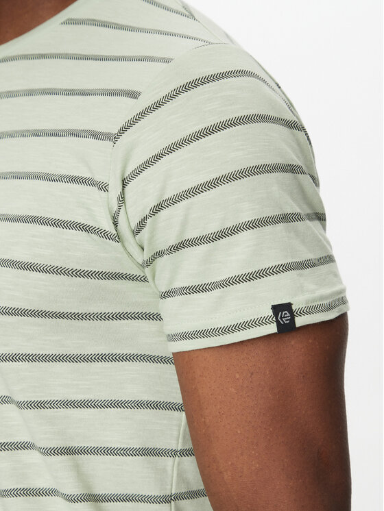 INDICODE INDICODE T-Shirt Inrima 41-168 Zielony Regular Fit