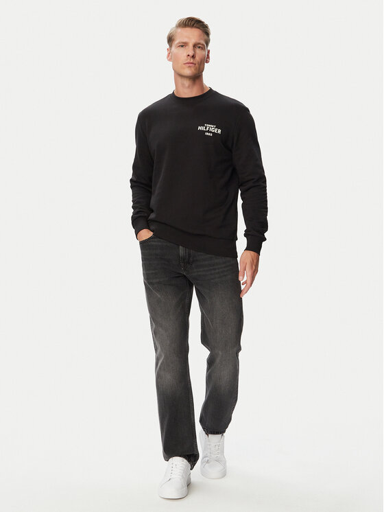 Tommy Hilfiger Tommy Hilfiger Džínsy Dover MW0MW44897 Čierna Straight Fit