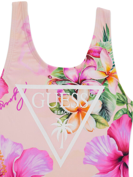 Guess Guess Kupaći kostim J6GZ32 MC052 Ružičasta