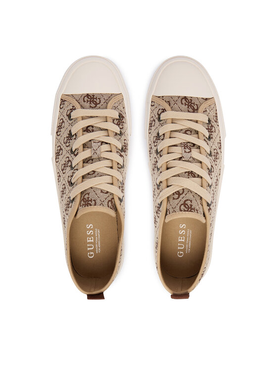 Guess Guess Sneakers aus Stoff FMJCLI FAL12 Beige