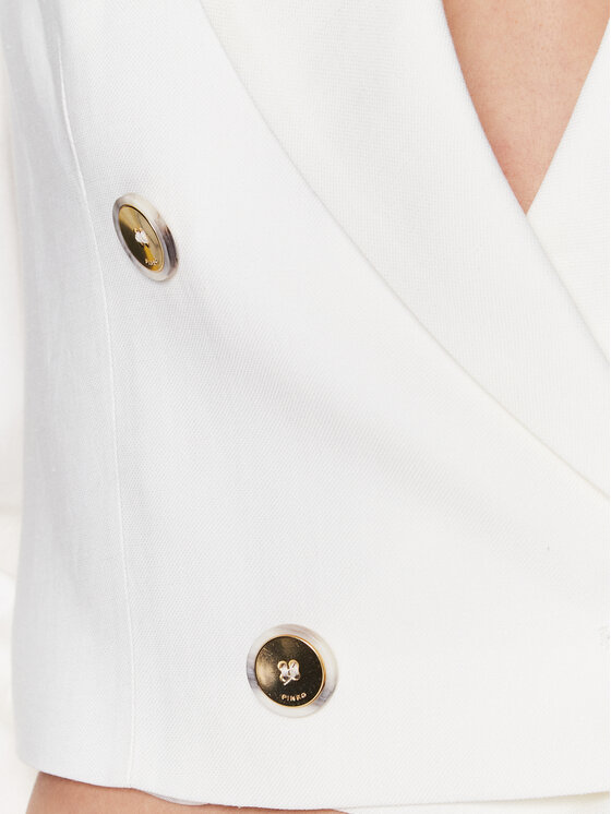 PINKO Pinko Giacca da abito 100951 A0IN Bianco Regular Fit