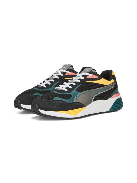 puma cuir noir