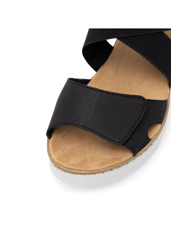 Rieker Rieker Sandale V38G8-00 Negru