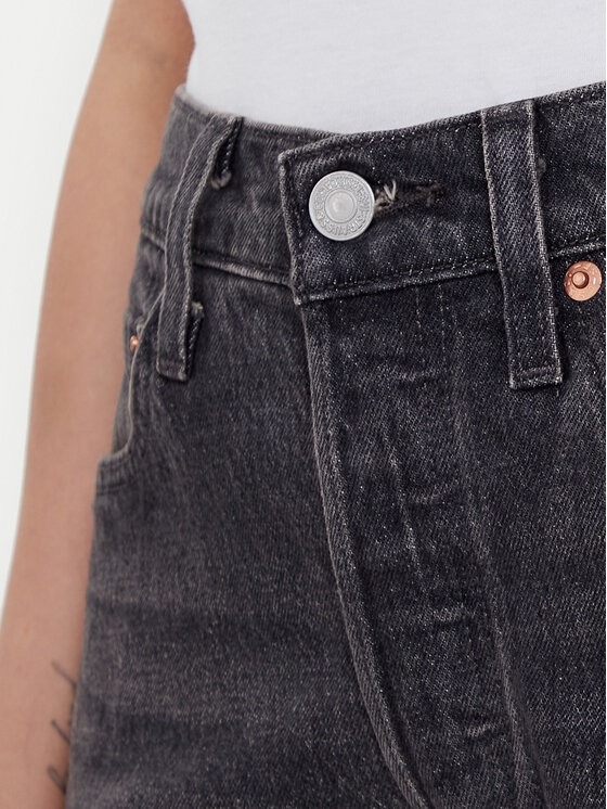 Levi's® Levi's® Blugi 501® 36200-0304 Negru Cropped Fit