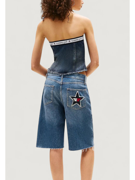 Tommy Jeans Tommy Jeans T-Shirt TOMMY GIRL DENIM TUB Μπλε Girl Fit