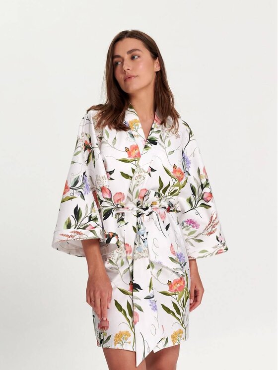 White pocket White pocket Kimono kimono Biały