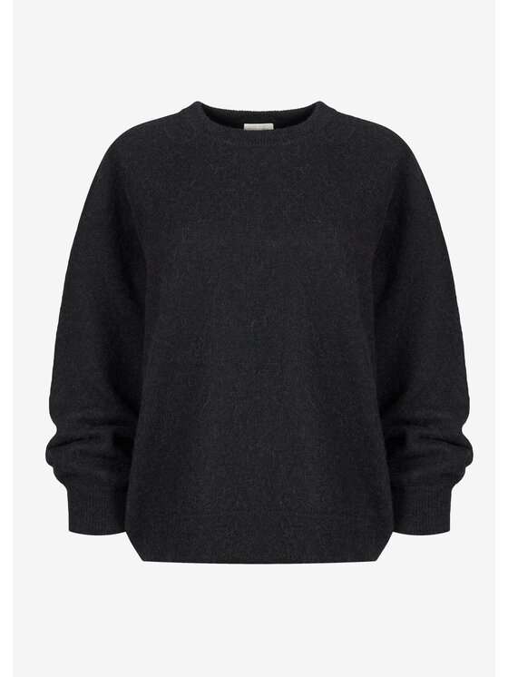 Le Collet Le Collet Sweter AVILA Czarny Regular Fit