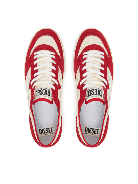 Diesel Diesel Sneakersy S-Leroji D-1 Low Y03489P8119 HA678 Czerwony
