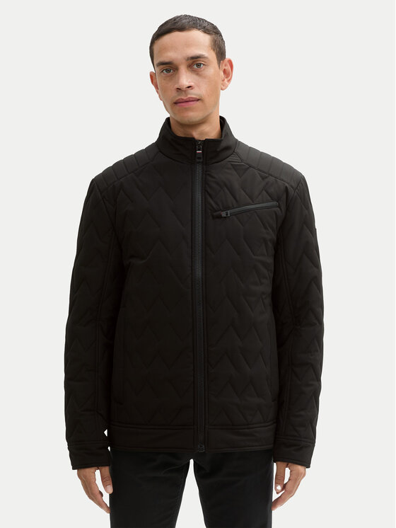 Tom Tailor Tom Tailor Bunda pro přechodné období 1041316 Černá Regular Fit
