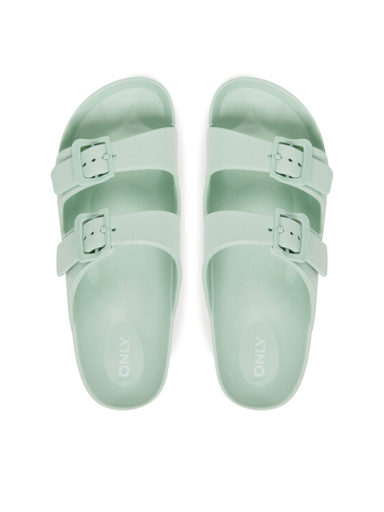 ONLY Shoes ONLY Shoes Papucs Onlcristy 15316868 Zöld