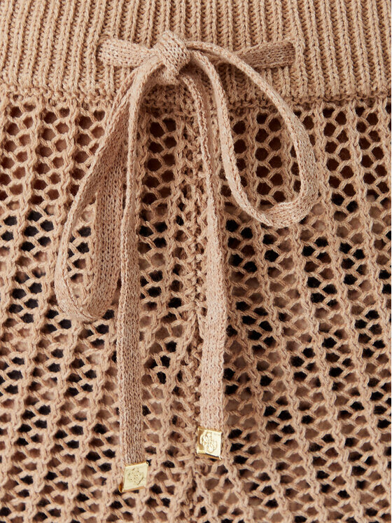 Guess Guess Pludmales šortus E6GB00 Z5371 Bēšs Regular Fit