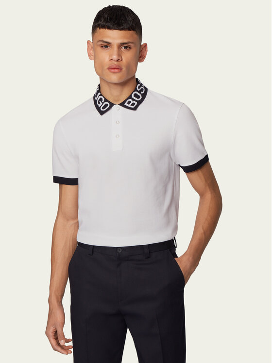 Boss Polo Parlay 85_BB 50432089 Balts Regular Fit