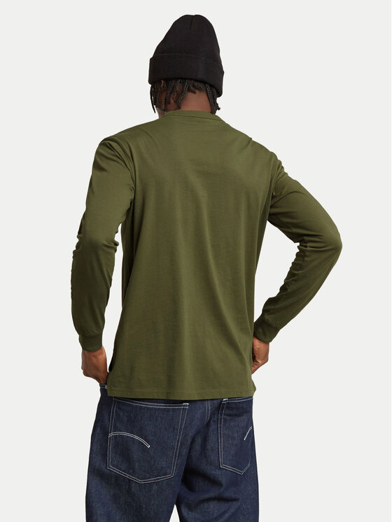 G-Star Raw G-Star Raw Hosszú ujjú Nifous D25076-336 Zöld Regular Fit