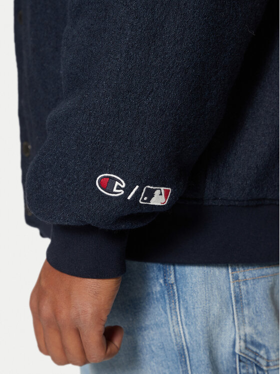 Champion Champion Kurtka bomber 220358 Granatowy Regular Fit