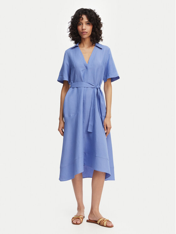 Marella Marella Hemdkleid Detto 2615221082 Blau Regular Fit