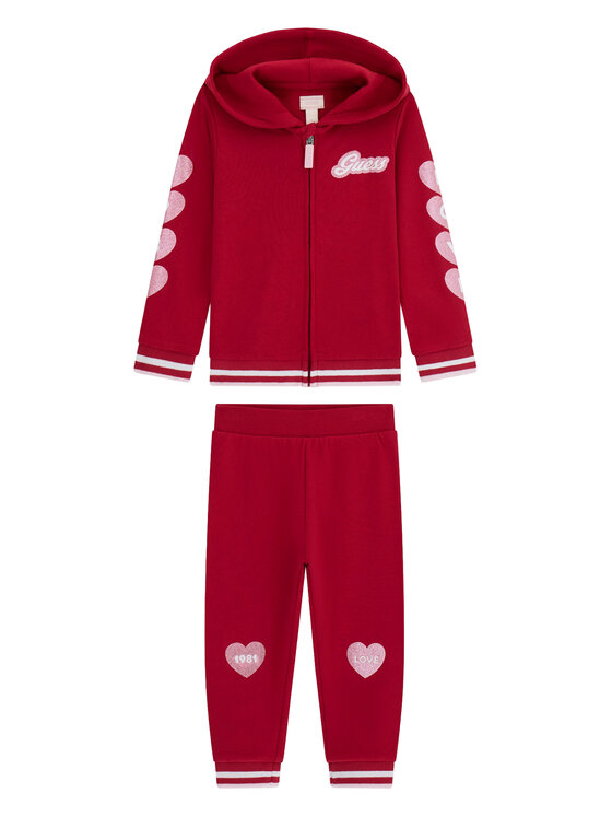 Guess Guess Спортивний костюм K6YG01 K3837 Рожевий Regular Fit