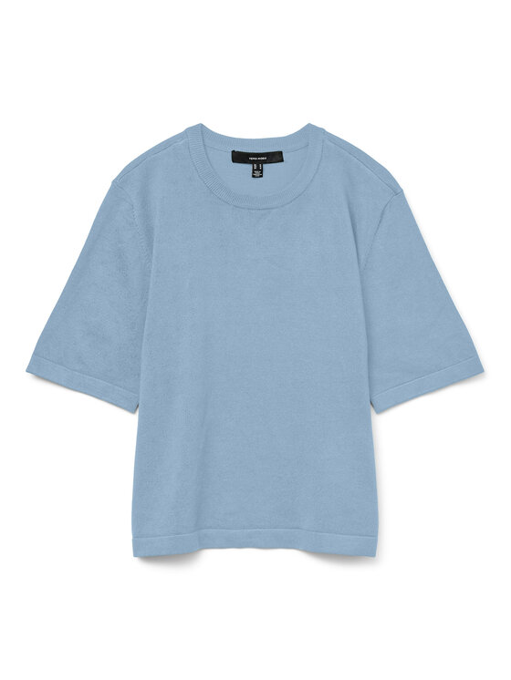 Vero Moda Vero Moda Svetr Silje 10320460 Světle modrá Oversize