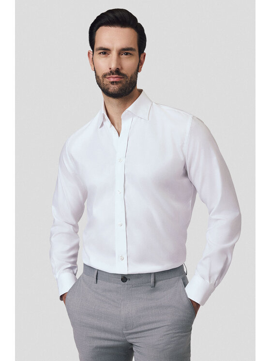 Lancerto Lancerto Koszula Indis KO073224000075 Biały Regular Fit