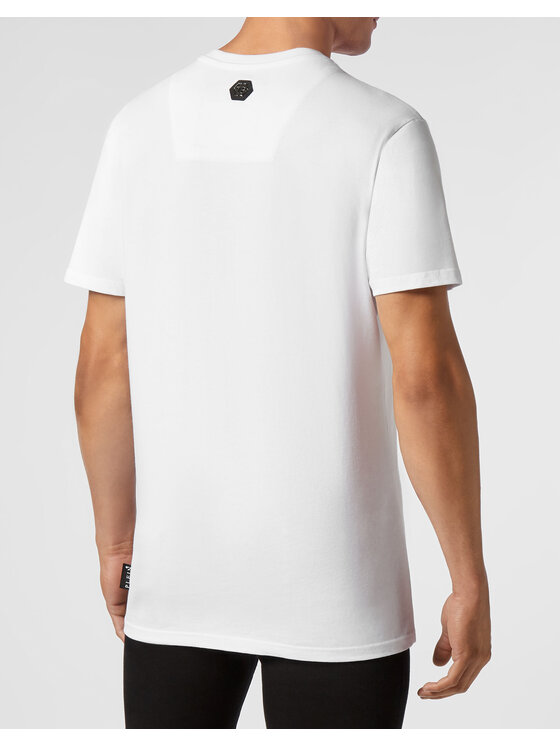 PHILIPP PLEIN PHILIPP PLEIN T-Shirt 30938 Biały Regular Fit