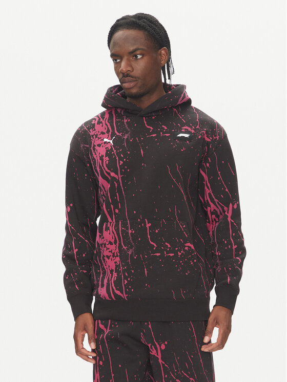 Puma Puma Mikina F1 Color Splash 630170 Černá Relaxed Fit
