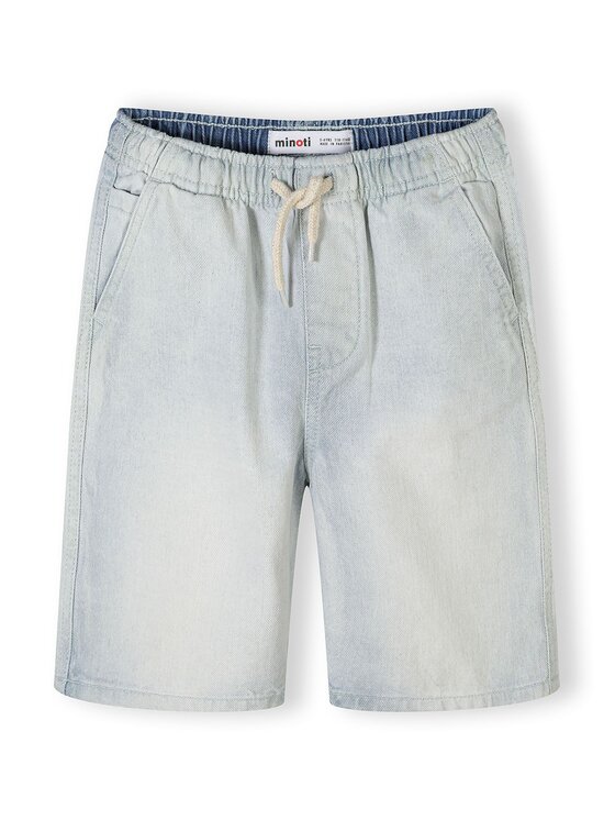 minoti minoti Szorty jeansowe 29SHORT252 Błękitny Regular Fit