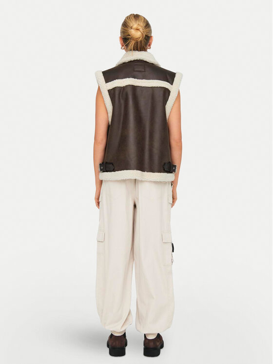 ONLY ONLY Liemenė Betty 15322433 Ruda Regular Fit